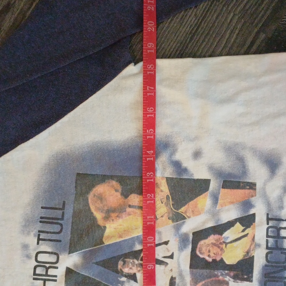 Jethro Tull authentic vintage 80's concert Jersey tshirt M S - Picture 5 of 14